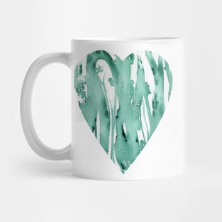 Small worlds, lying in the grass (heart) Mug